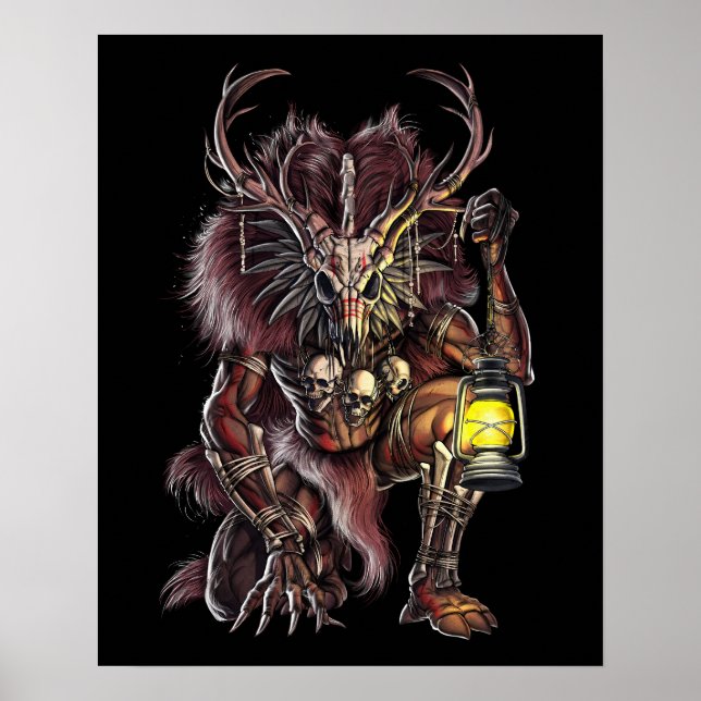 Cryptid Wendigo Poster (Front)