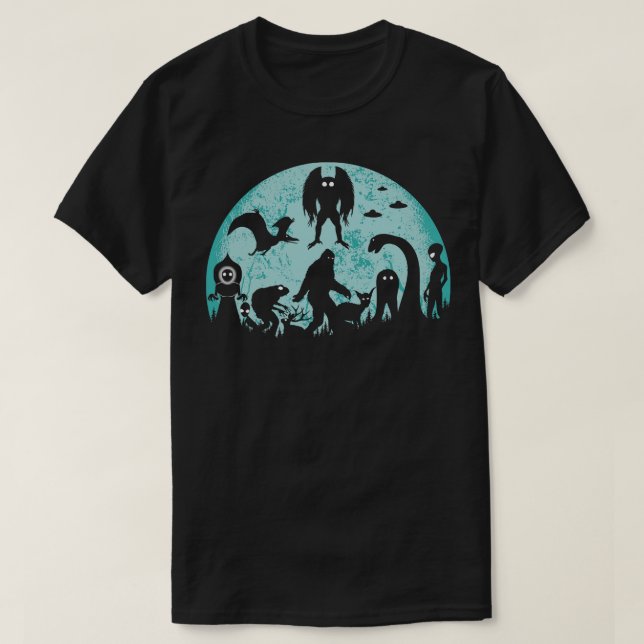 Cryptids 1 T-Shirt (Design Front)