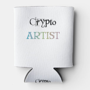 Crypto Artist Light Can Cooler