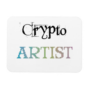 Crypto Artist Light Magnet
