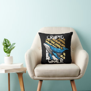 Crypto Btc Whale - Crypto coin Cushion