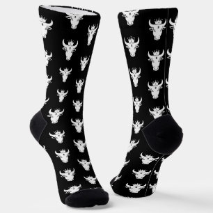 Crypto Bull Black Socks