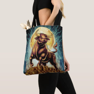 Crypto Bull Tote Bag