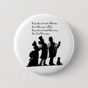 Crypto Christmas Carol 6 Cm Round Badge
