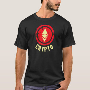 Crypto Coin Ethereum Cryptocurrency Blockchain Hod T-Shirt