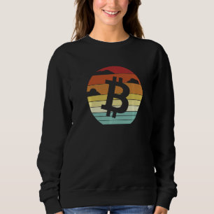 Crypto Cryptocurrency Blockchains Bitcoins Miner B Sweatshirt