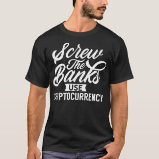 Crypto Currency Blockchain Cryptos Cryptocurrency T-Shirt