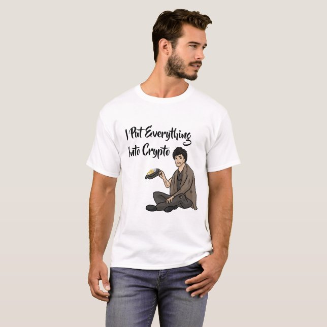 Crypto Currency Cautionary Tale T-Shirt (Front Full)