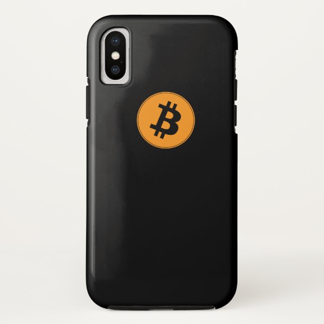 Crypto Currency Symbol BItcoin  Case-Mate iPhone Case (Back)