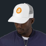 Crypto Currency Symbol BItcoin Trucker Hat<br><div class="desc">BItcoin merch hat</div>
