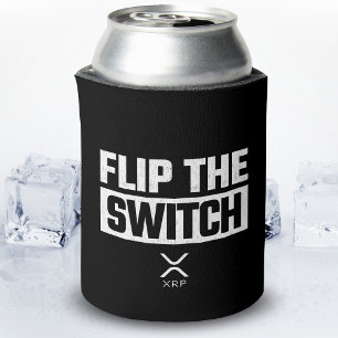 Crypto Currency XRP Cryptocurrency Flip the Switch Can Cooler