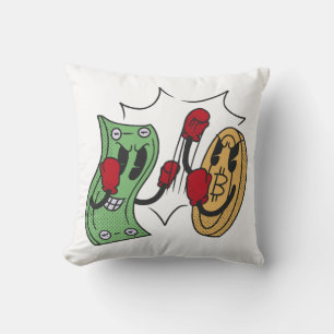 Crypto Fight Club Cushion