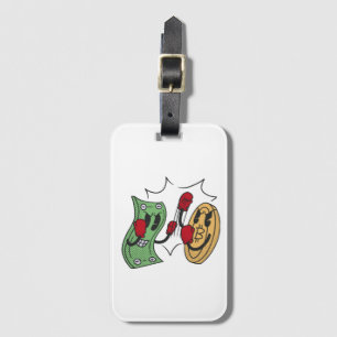 Crypto Fight Club Luggage Tag