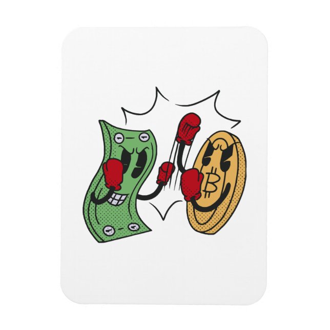 Crypto Fight Club Magnet (Vertical)