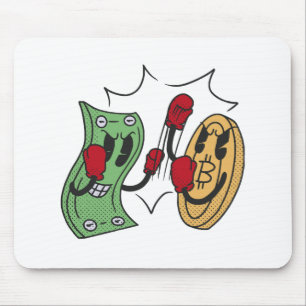 Crypto Fight Club Mouse Pad
