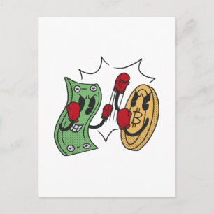 Crypto Fight Club Postcard