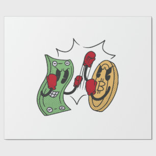 Crypto Fight Club Wrapping Paper