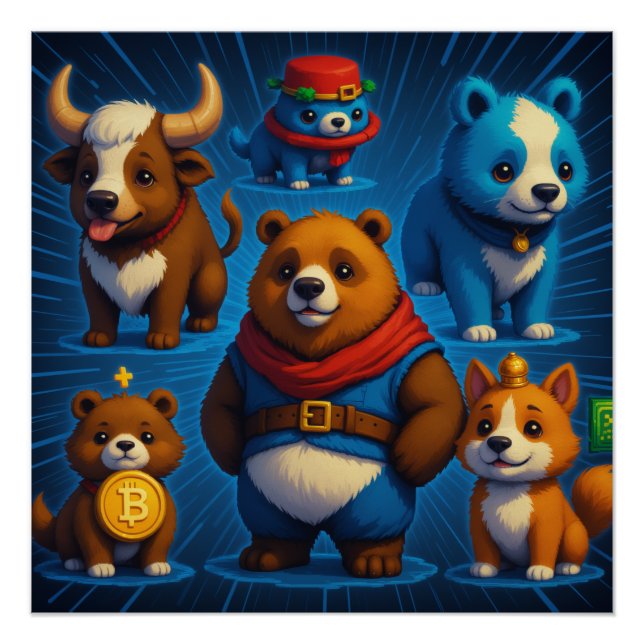 Crypto Friends Poster (Front)