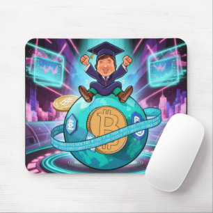 Crypto Graduation Mouse Pad