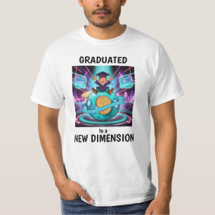 Crypto Graduation Personalised White T-Shirt