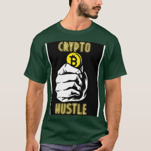 Crypto Hustle Bitcoin Ethereum Doge XRP T-Shirt