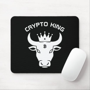 Crypto King Personalised  Mouse Pad