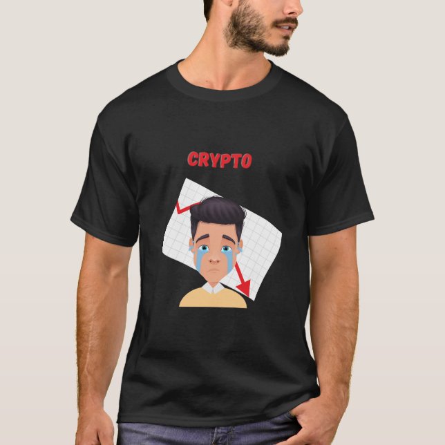 Crypto Man Down T-Shirt (Front)
