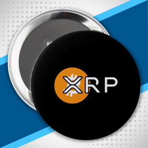 Crypto Meme XRP Over Bitcoin Cryptocurrency Swap 10 Cm Round Badge