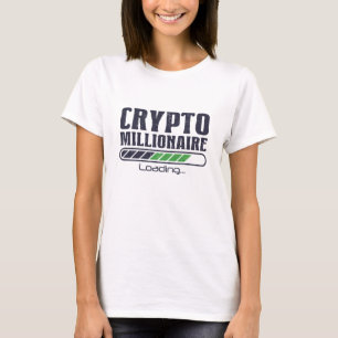 Crypto Millionaire Funny Bitcoin Crypto T-Shirt