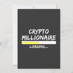 Crypto Millionaire Loading Bitcoin Invitation