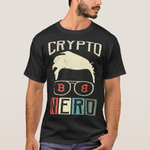 Crypto Nerd Bitcoin Cryptocurrencies Crypto Stock T-Shirt