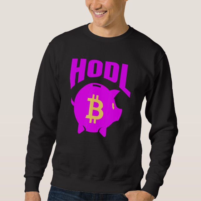 Crypto Piggy Bank Sweatshirt (Front)