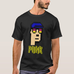 Crypto Punk Cryptocurrency Markets Blockchain NFT T-Shirt