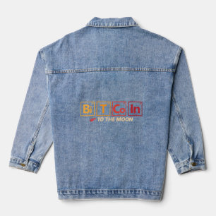 Crypto Revolution: Bold Statement T-shirt for Digi Denim Jacket