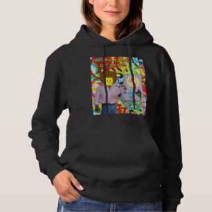 Crypto Rules Suckers Bitcoin Ethereum Cat Painting Hoodie