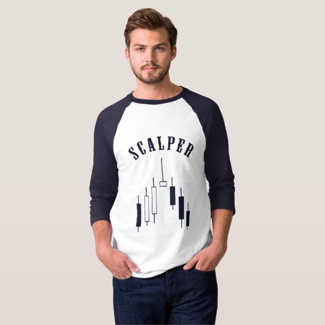 Crypto Trader Scalper, Scalping Technique T-Shirt (Front Full)