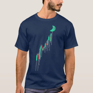 Crypto Trading Hodl Vintage Stock Chart To The Moo T-Shirt