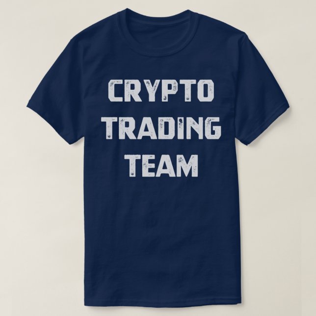 Crypto Trading Team T-Shirt (Design Front)