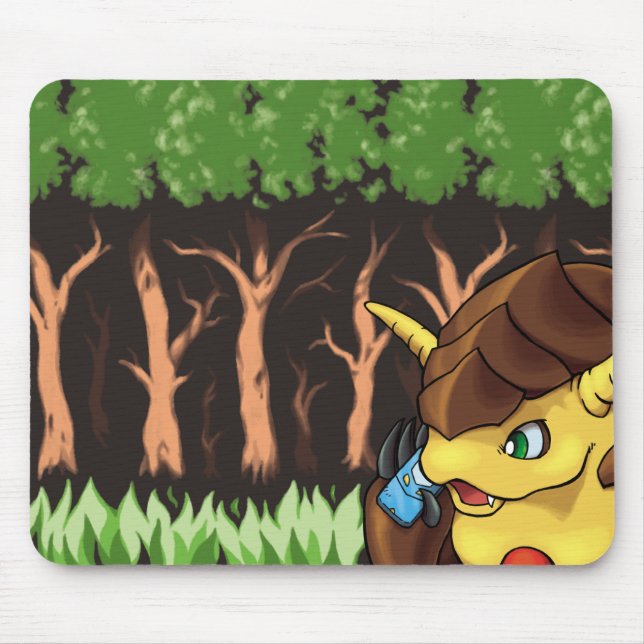 Crypto Trees Mouse Pad (Front)