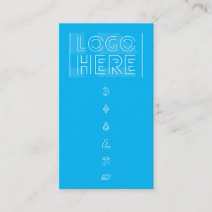 Cryptocurrency Accepted Business Card