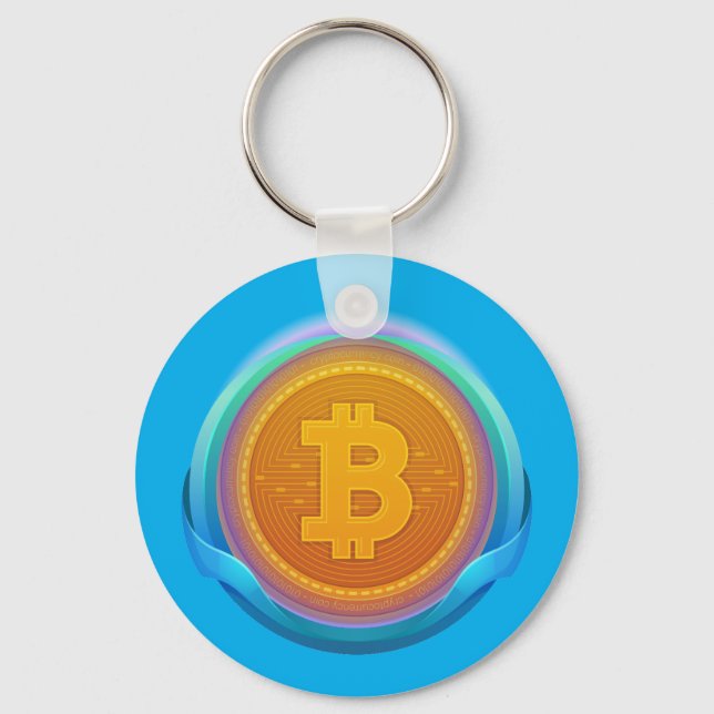 CRYPTOCURRENCY BITCOIN KEY RING (Front)