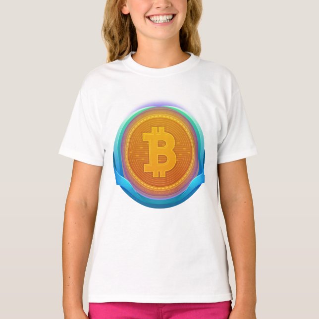 CRYPTOCURRENCY BITCOIN T-Shirt (Front)