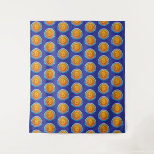 CRYPTOCURRENCY BITCOIN TAPESTRY