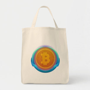 CRYPTOCURRENCY BITCOIN TOTE BAG