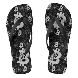 Cryptocurrency Black Money Design Thongs