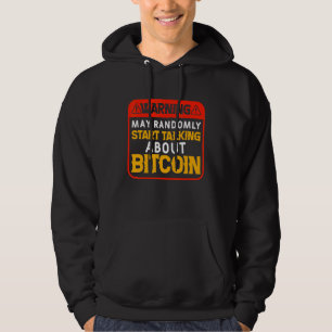 Cryptocurrency Blockchain Bitcoin Coin For Stock M Hoodie