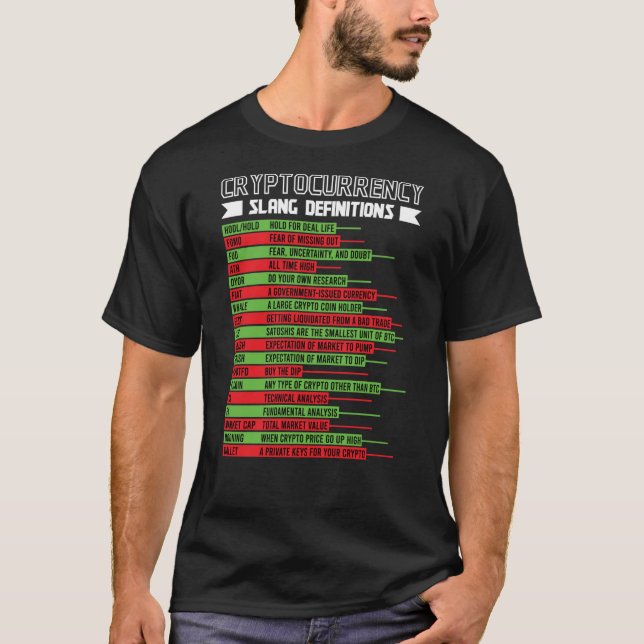 Cryptocurrency Blockchain Trader Finance Crypto In T-Shirt (Front)