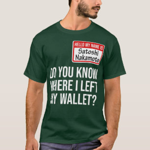 Cryptocurrency Crypto Bitcoin Funny Hodl Satoshi N T-Shirt