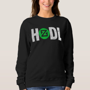 Cryptocurrency For Men & Women Zilliqa Hodl Zil H Sweatshirt