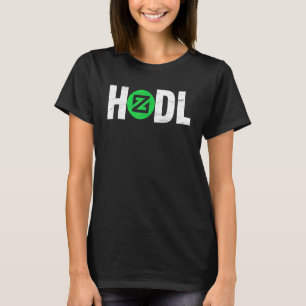 Cryptocurrency For Men & Women Zilliqa Hodl Zil H T-Shirt